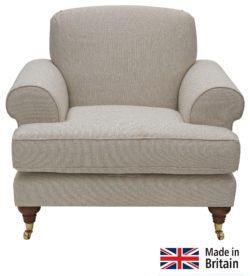 Heart of House - Sherbourne - Fabric Chair - Natural